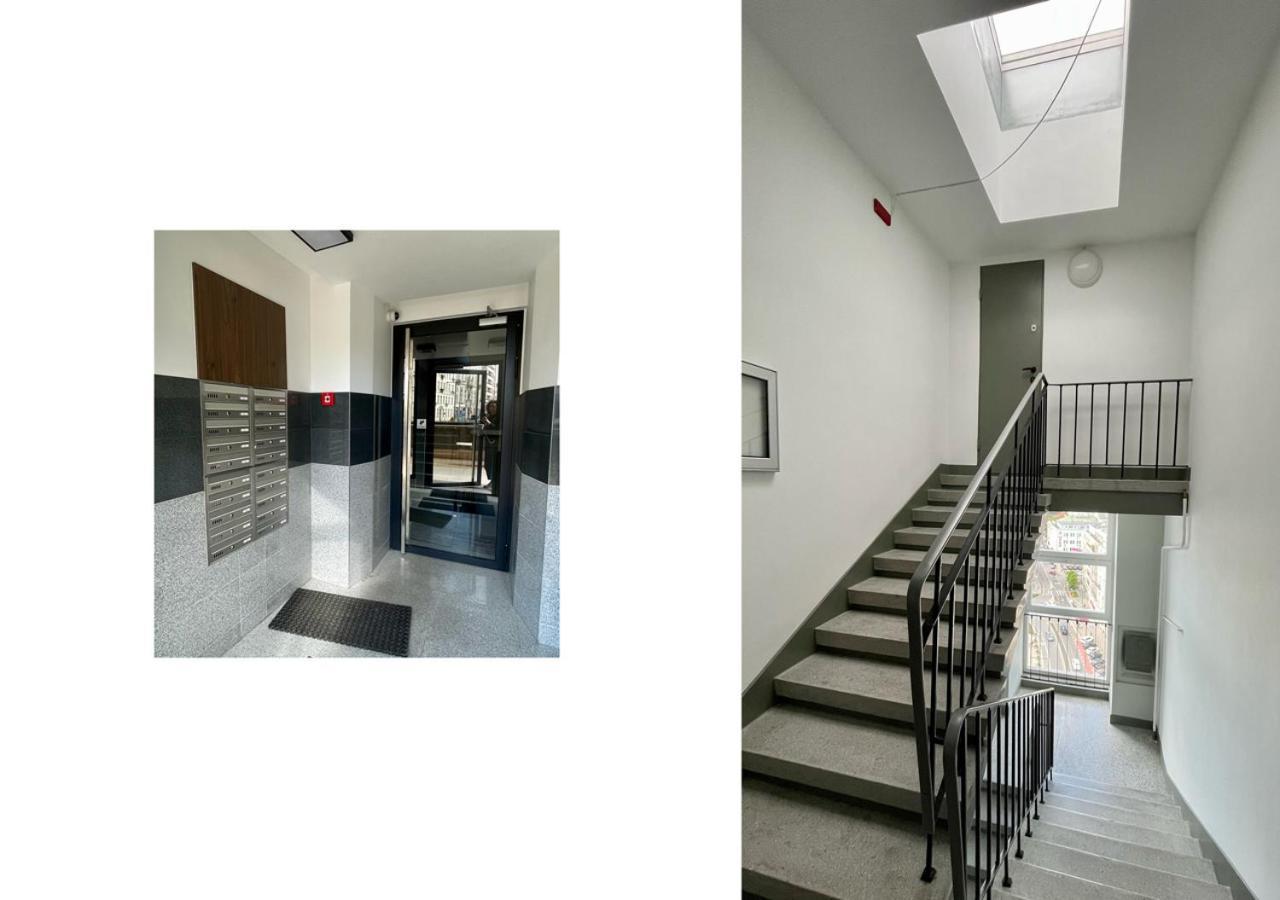 Appartement Atelier W Sercu Warszawy Z Panoramicznym Widokiem à Varsovie Extérieur photo