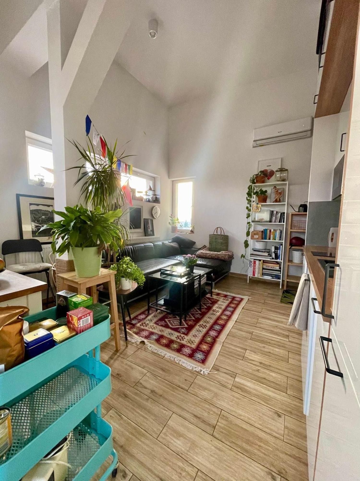 Appartement Atelier W Sercu Warszawy Z Panoramicznym Widokiem à Varsovie Extérieur photo