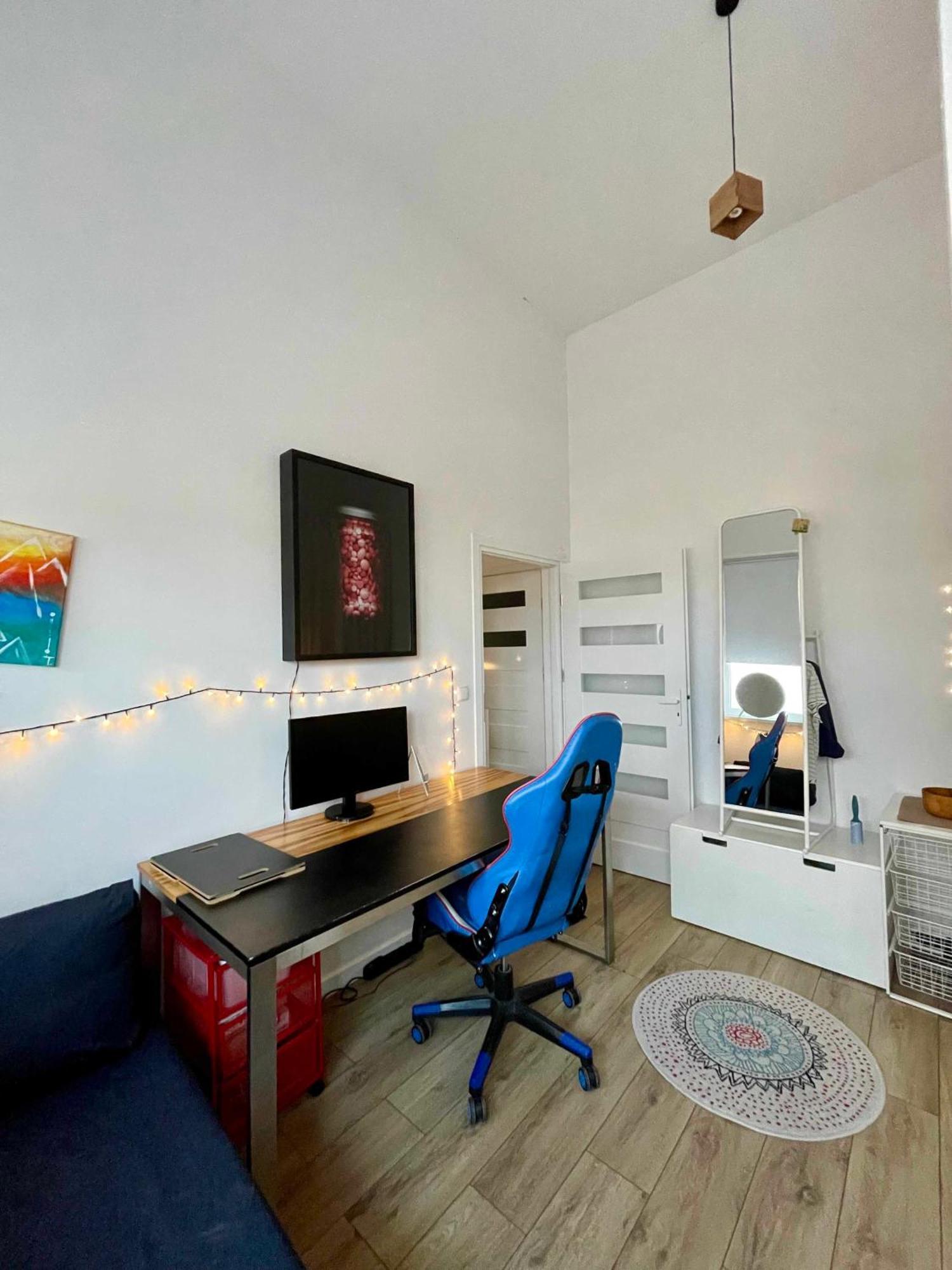 Appartement Atelier W Sercu Warszawy Z Panoramicznym Widokiem à Varsovie Extérieur photo