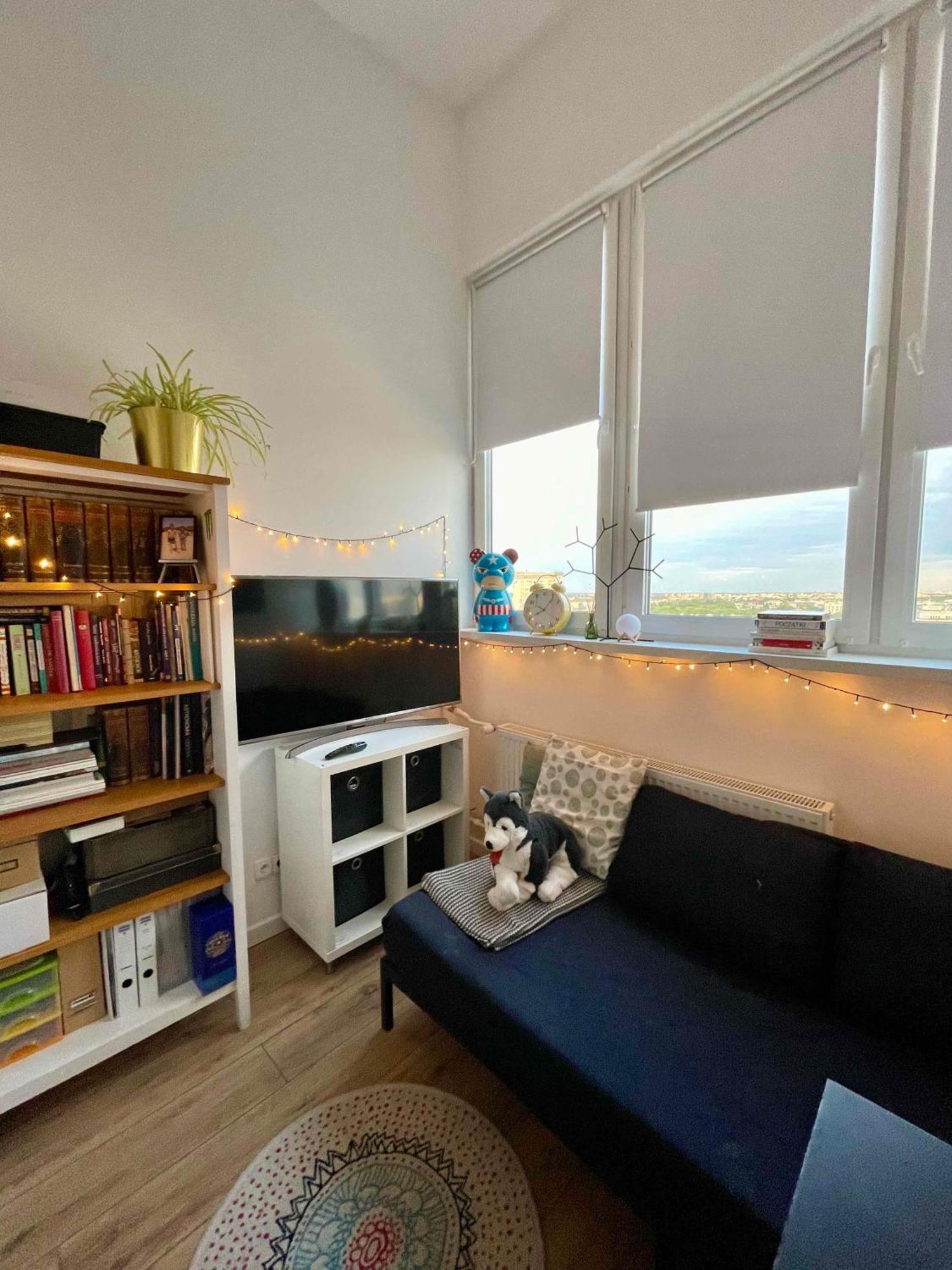 Appartement Atelier W Sercu Warszawy Z Panoramicznym Widokiem à Varsovie Extérieur photo