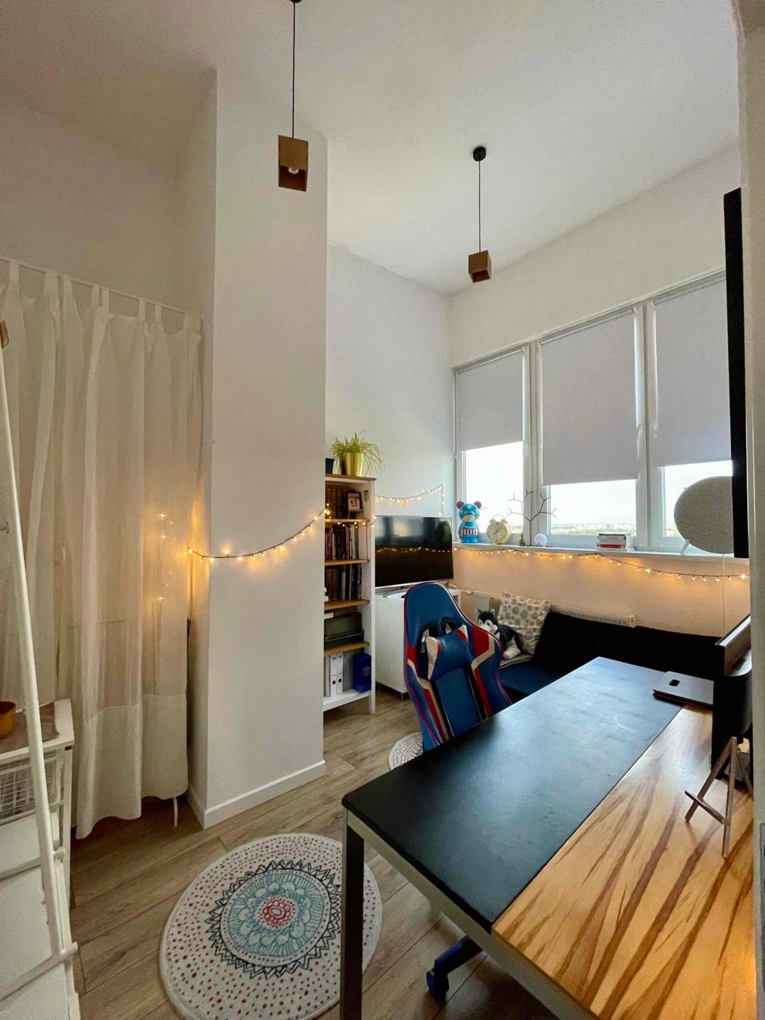 Appartement Atelier W Sercu Warszawy Z Panoramicznym Widokiem à Varsovie Extérieur photo